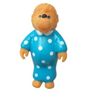 Berenstain Bears Mama Bear Figure McDonalds 1986 S&J Cake Topper Rubber Vintage.